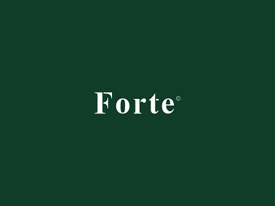Forte best logo 2021 branding cosmetics logo creative logo design forte forte hair graphic design hair product logo illustration logo logo design minimal minimalism skin care product logo vector