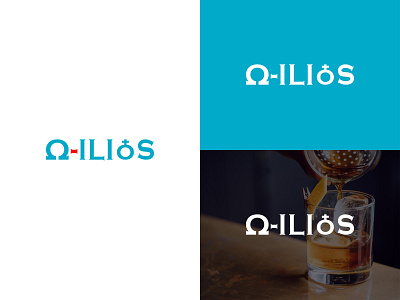 O-ILIOS bar logo best logo 2021 branding cafe logo creative logo design graphic design greek cultural logo greek logo greek sign logo illustration logo logo with greek culture minimal minimalism modern minimalist typeface logo o ilios o ilios bar logo simple wordmark bar logo vector