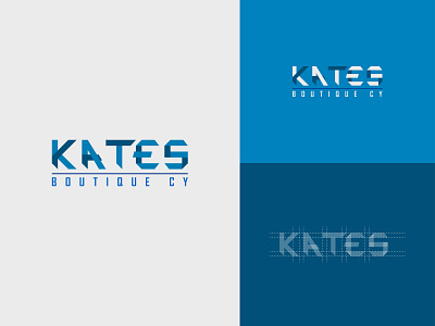 Kates boutique CY | Boutique business branding best logo 2021 boutique business logo branding creative logo cyprus logo design graphic design illustration kates boutique cy logo logo collection logo design logofolio logotype minimal minimal logo minimalism typography logo vector wordmark logo