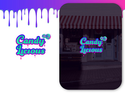 Candylicious | Candyshop logo | Branding