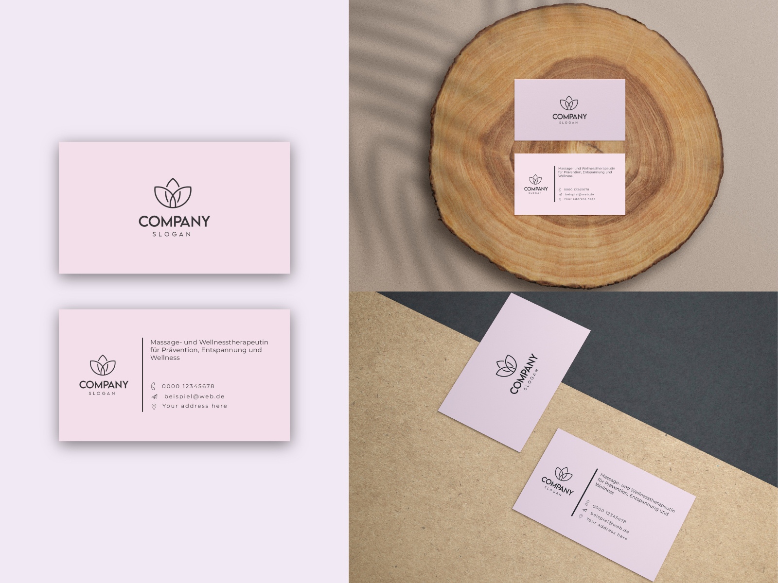 MINIMAL BUSINESS CARD by Jahir Al Jarif on Dribbble