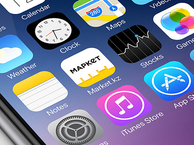 Market.kz app icon app icon