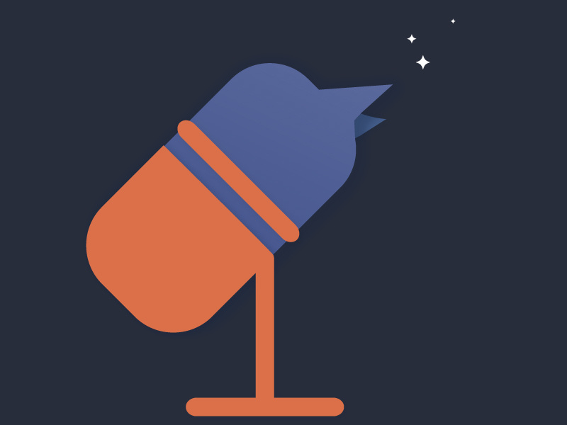 Microphone bird shot