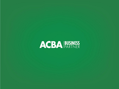 Acba Business Partner logo logomark logotype minimal