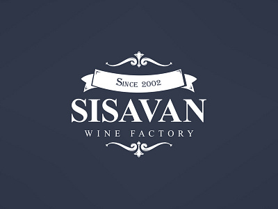 Sisavan brand branding factory logo logomark logotype minimal wine