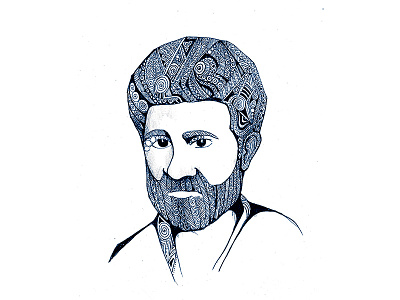 Tatul Krpeyan draw famous painting people