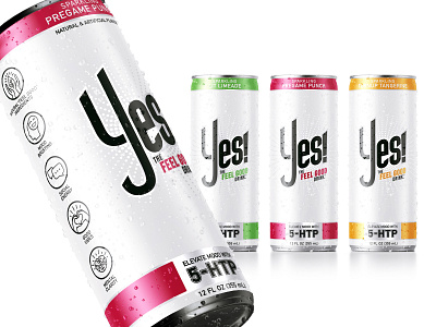 New Mood Boosting Beverage branding graphic design logo