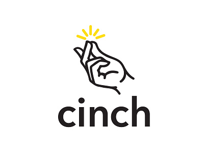 cinch logo branding illustration logo design