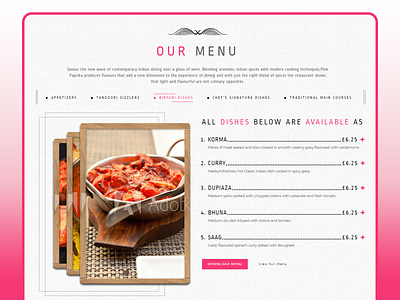 Define Our Menu dailymeal design diet meal plan meals menu bar menu design photoshop restaurant resturent