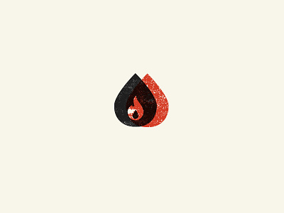 Firedrop App app app icon drop fire icon simple