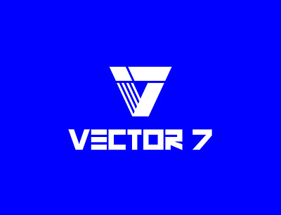 VECTOR 7 Concept branding design flat graphic design illustration illustrator logo minimal