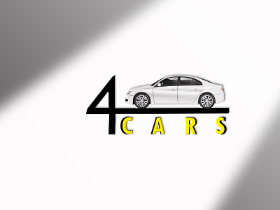 4 cars logo design app brand identity branding design graphic design illustration logo logo design minimal logo typography ui ux vector
