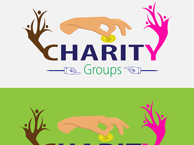 Charity logo design brand identity branding design graphic design illustration logo logo design ui ux vector