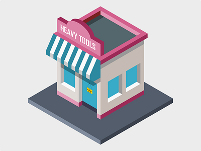 Heavy Tools heavytools icon illustraion inkscape minimal shop simple vector