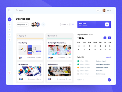 Task Management Dashboard dashboard design design product design team management ui uiux design