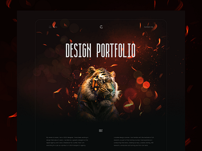 Design portfolio concept ai concept design digital digital art illustration midjourney portfolio ui web webdesign