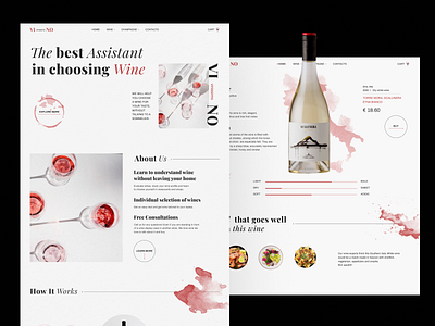 Wine shop UX\UI design