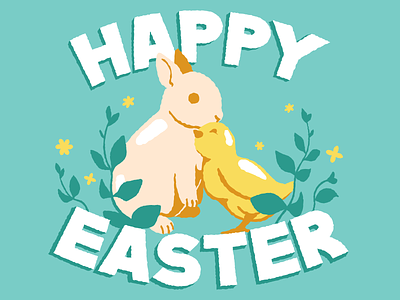 Easter 2021 digital art easter easter bunny icons8 illustration vector art