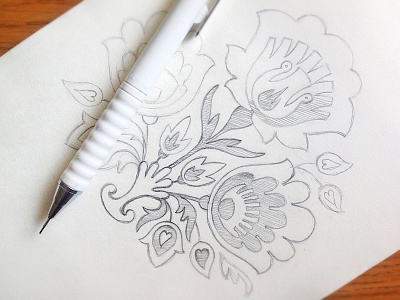 Flowers sketch