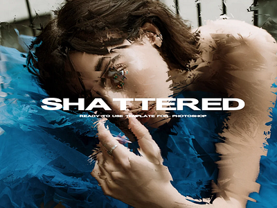 Shattered - Photoshop Template