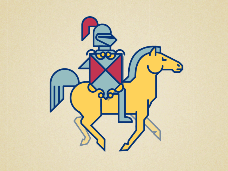 Arthur McSpineless animation horse horseback knight medieval riding