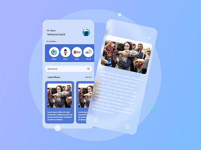 News App ui