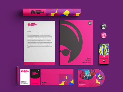 Afro-Bubblegum | Branding africa afro agency branding bubblegum festival illustration kenya logo pink serif fonts typography vector