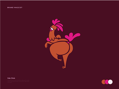 Side Chick Logo | Branding africa brand identity branding chicken design fast food fried chicken graphic design illustration logo logomark mascot minimalist simple symbol vector