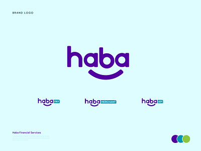 Haba | Finance Logo africa agency logo brand identity branding business design kenya logo logo clean minimal modern san serif simple logo smile soft logo typography wordmark