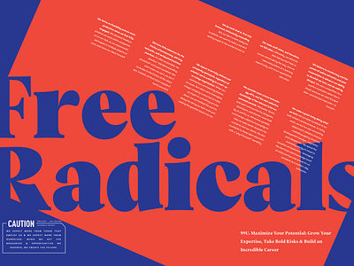 Free Radical: Mild Contrast 99u africa design illustration kenya serif fonts typography vector