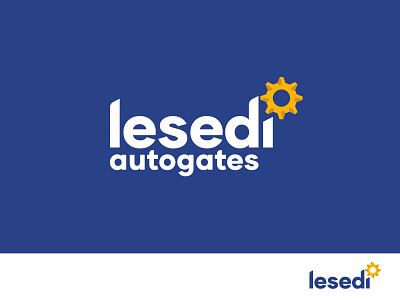 Lesedi Autogates | Concept 01 africa automated automation branding engineering icon kenya logo typography vector