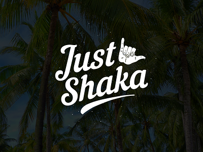 Just Shaka Logo Type hawaii