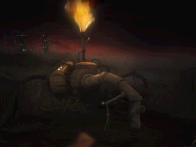 Black Lake Fireball (animated gif)