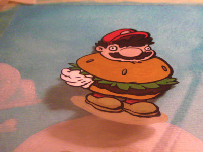 Burgerman Cel Painting (FINAL)