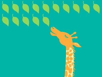 Giraffe (animated gif)