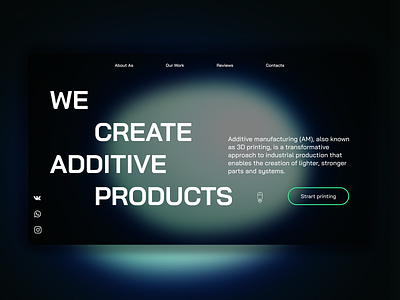3d printed web site prototype 3dprint branding clean design flat ui ux web