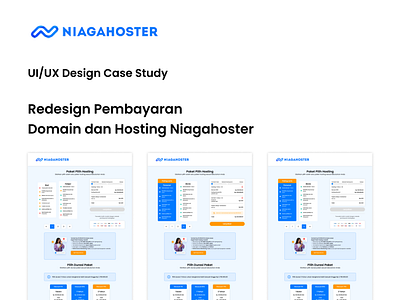 UI UX Design Case Study : Redesign Pembayaran Domain dan Hosting