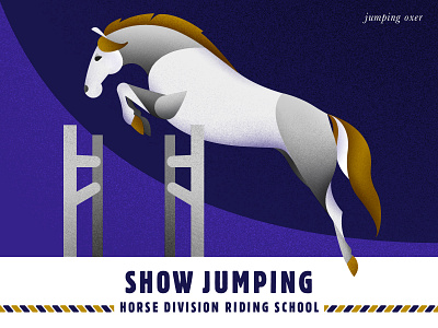 Horse | Jumping animal equestrian horse horses illustrator jumping obstacles riding vector