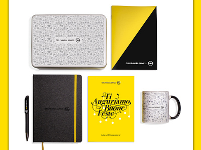 Opel Financial Services | Gift Kit corporate gift identity kit opel set stationery