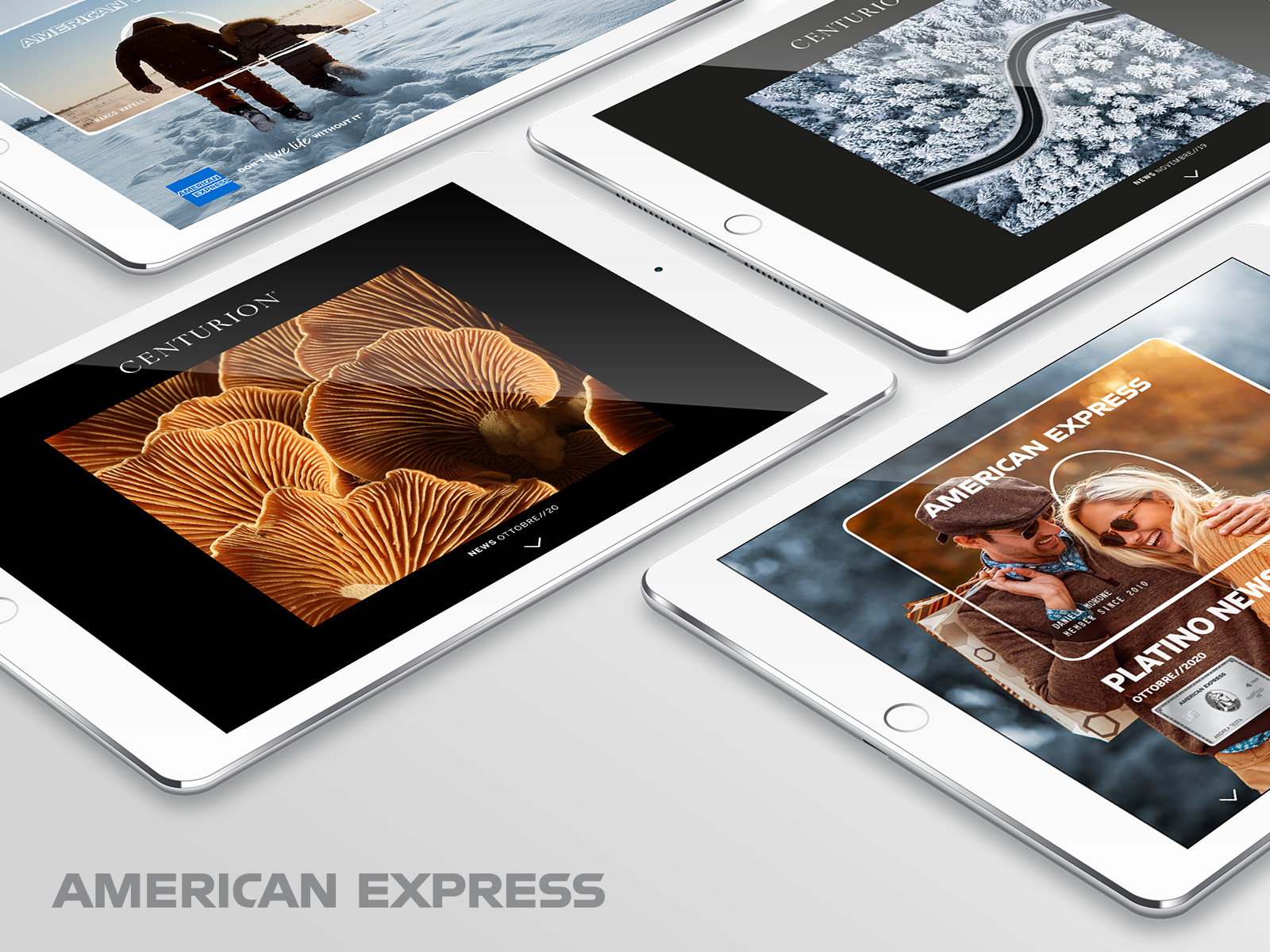 American Express Premium Digital Catalogues by Silvia Ciurluini on