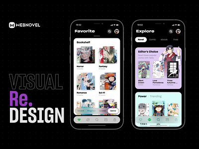 Webnovel conceptual design