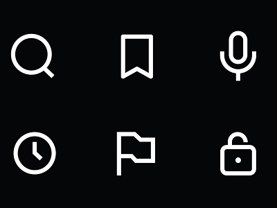 Icon Set For Website And App