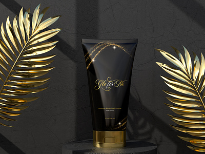 Glo for me | Beauty product logo & packaging design