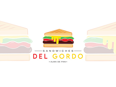 Sandwich restaurant Logo design