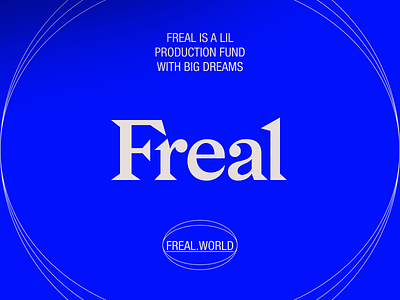FREAL-04 art direction branding typography