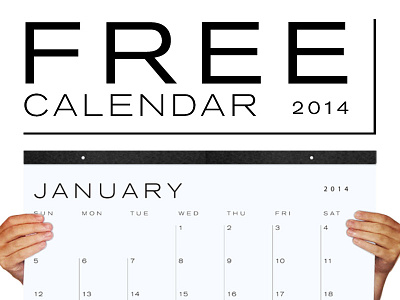 FREE 2014 Calendar Download