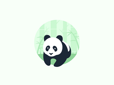 Panda animal china illustration panda sichuan