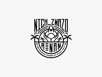 The Bird's Nest Logo empowerment haiti haitian logo safe home trade school translation typography vector women