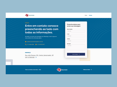 Página de Contato | Joel de Sousa contact page contact us design form guilherme freitas ui ux web web app web design