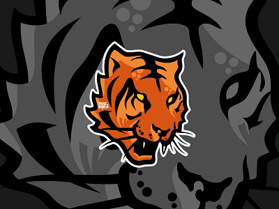 Tiger Logo animal brandmark character graphic graphicdesign icon illustration jungle king logo logogram logomark mark mascot symbol tiger vector vectorcharacter wild
